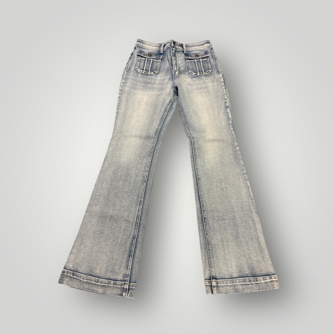 Light Wash KanCan Straight Leg Jeans, 9/28